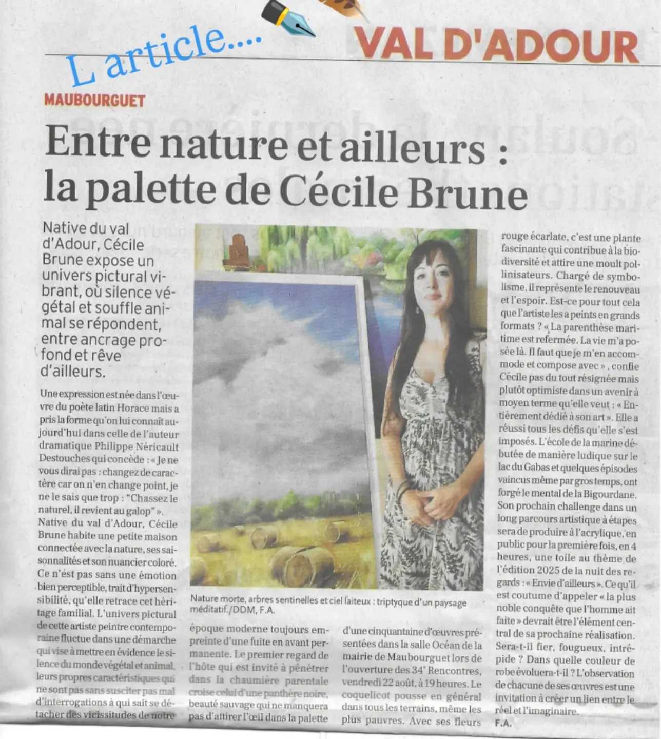 article presse 2025